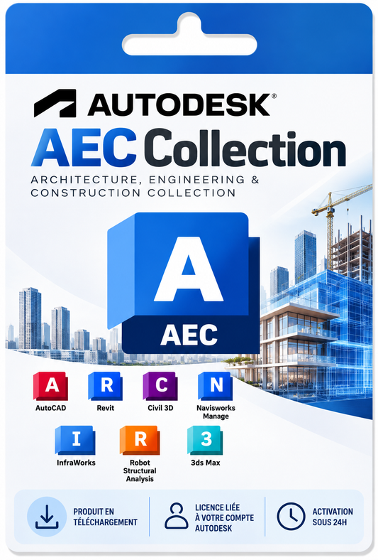 Autodesk AEC Collection – Architecture, ingénierie et construction