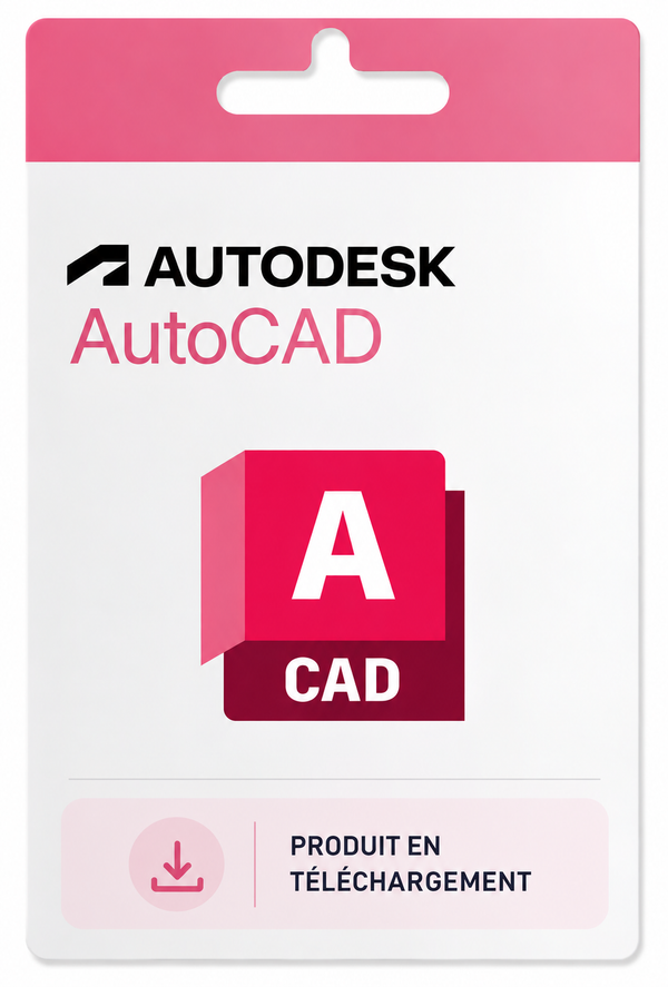Autodesk AutoCAD 2026 – Logiciel de CAO 2D et 3D