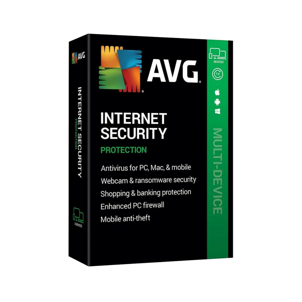 AVG Internet Security 2021 - 1 An / 1 Appareil -